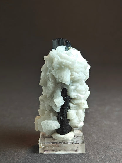 Black Tourmaline with Albite – 45 Grams