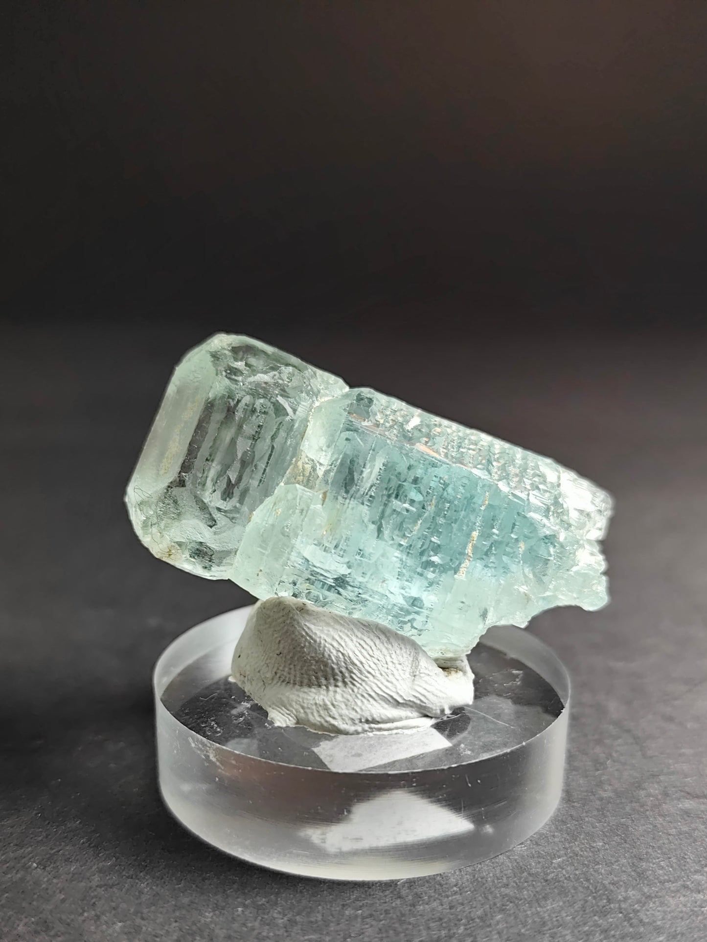 Aquamarine Specimen Terminated and Etched
