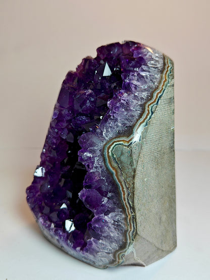 Cut-Base Amethyst Cluster from Uruguay Top Quality - 1.3 kg