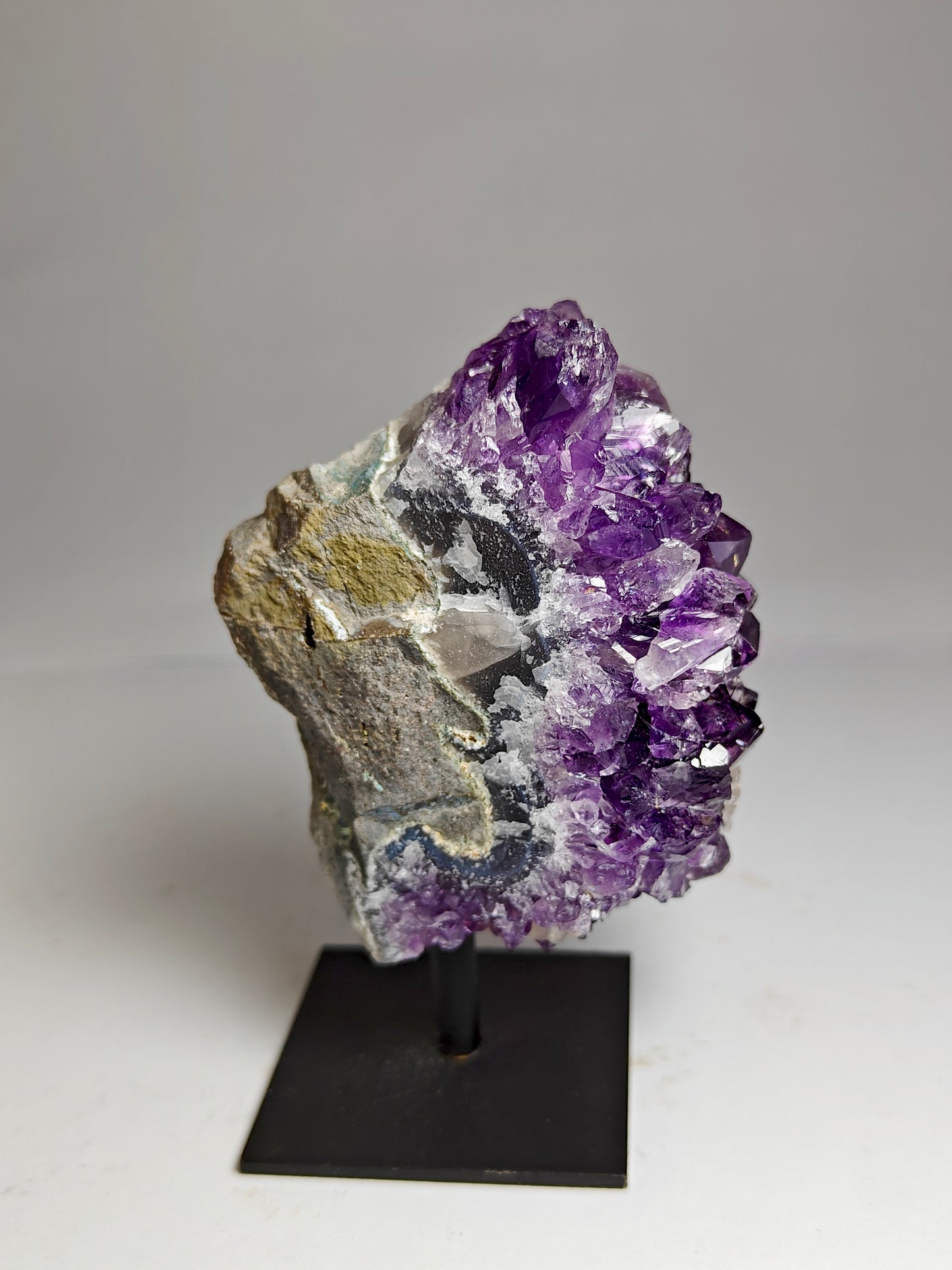 Brazilian Amethyst Cluster on Base