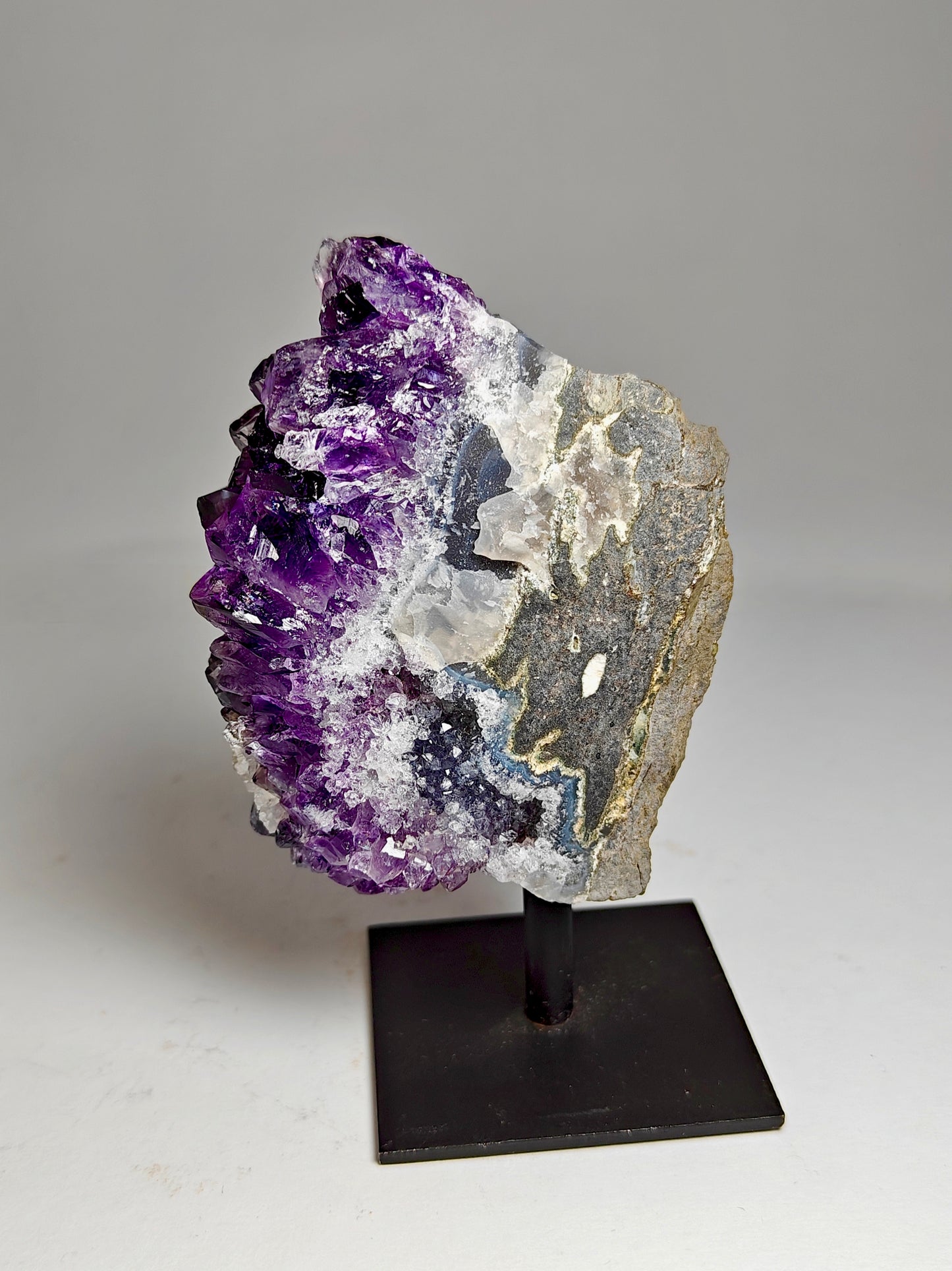 Brazilian Amethyst Cluster on Base