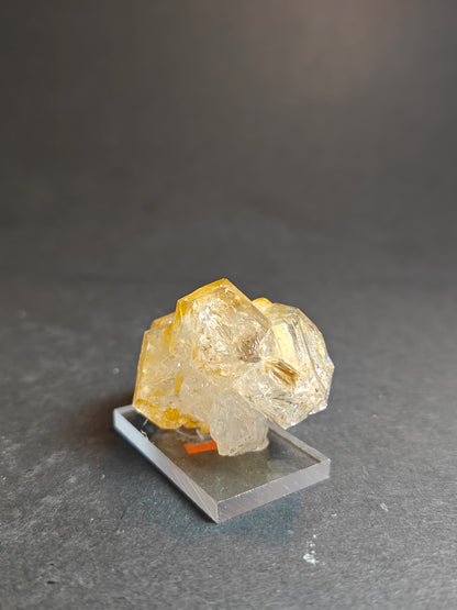 Skeleton Quartz on Acrylic Base – Pakistan | 5x3x2cm