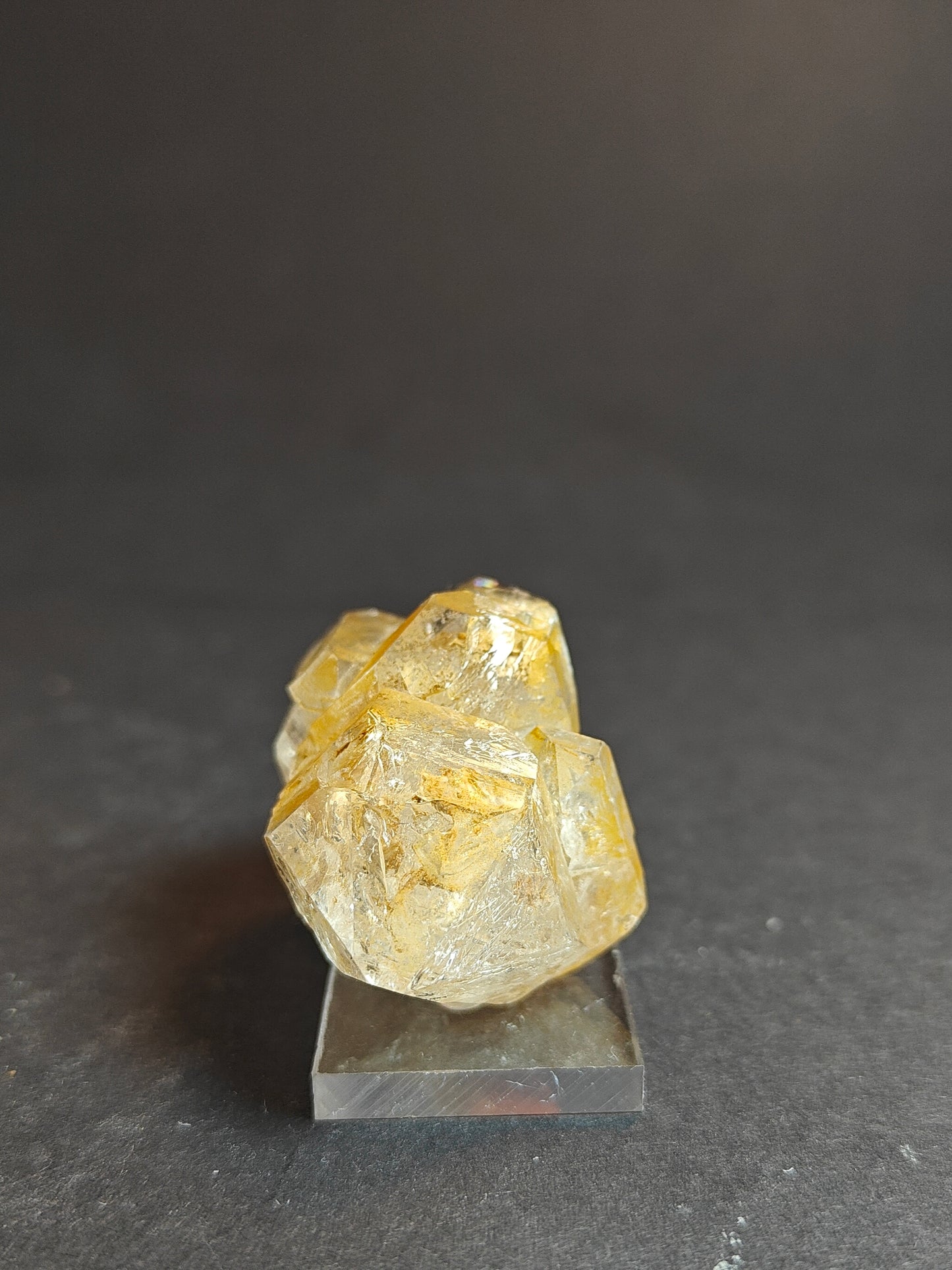 Skeleton Quartz on Acrylic Base – Pakistan | 5x3x2cm