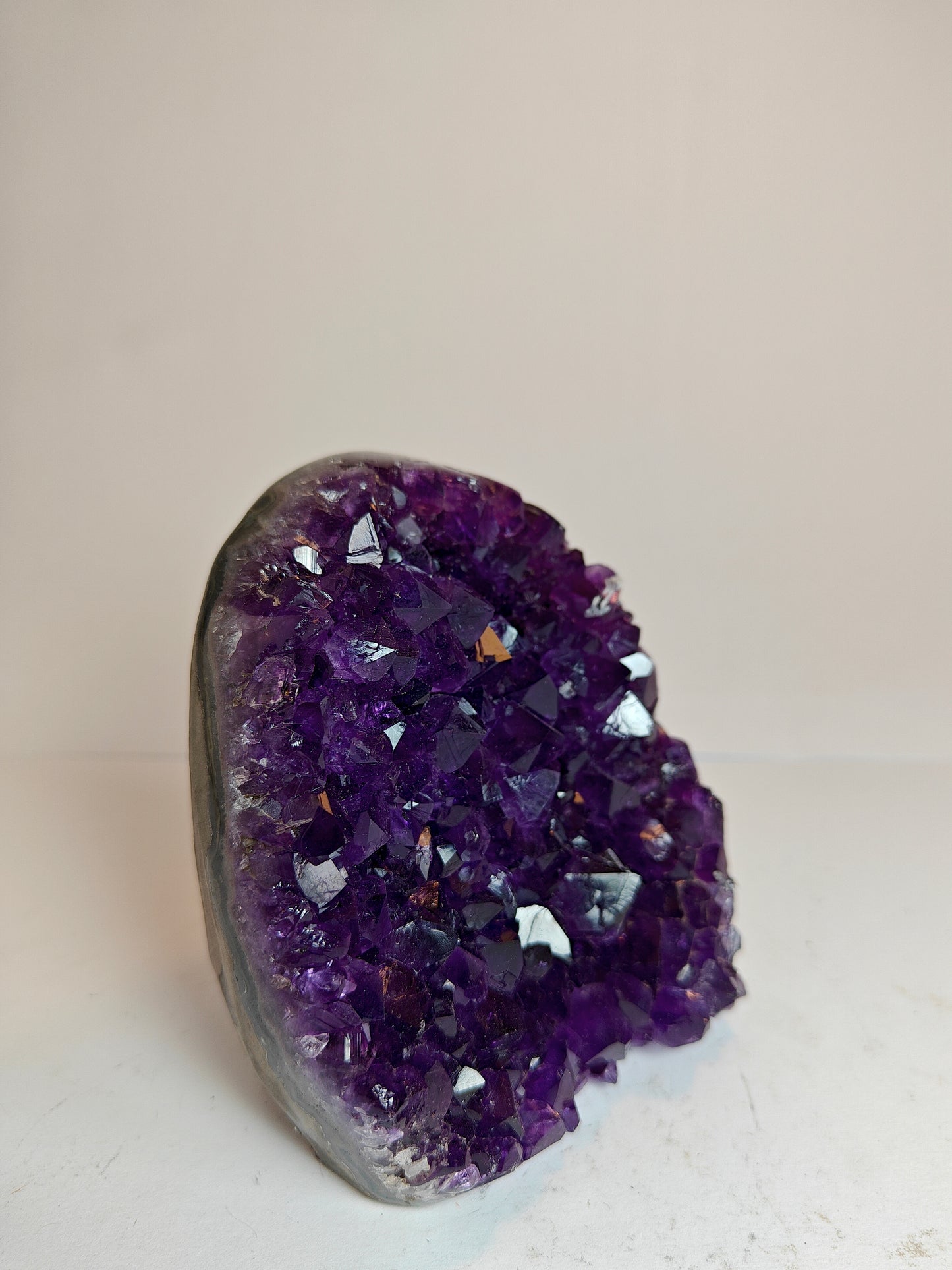 Cut-Base Amethyst Cluster from Uruguay Top Quality - 0.79 kg
