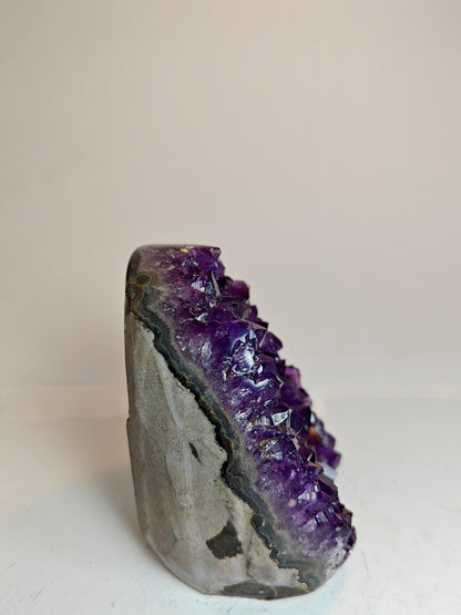Cut-Base Amethyst Cluster from Uruguay Top Quality - 0.79 kg