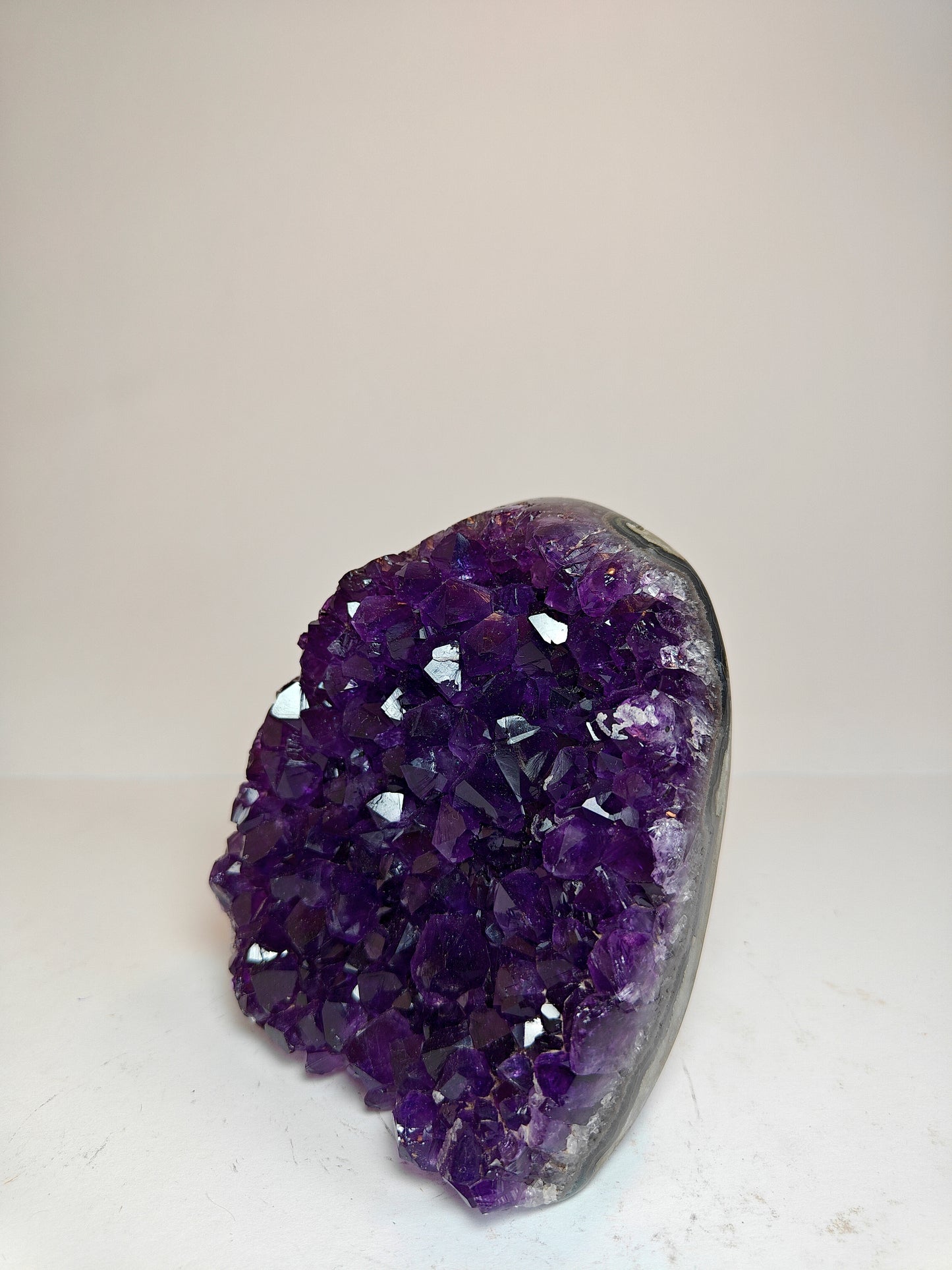 Cut-Base Amethyst Cluster from Uruguay Top Quality - 0.79 kg