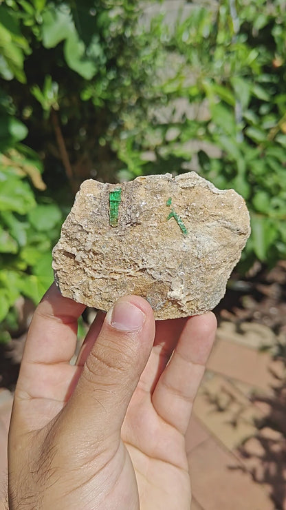 Emerald on Matrix from Pakistan