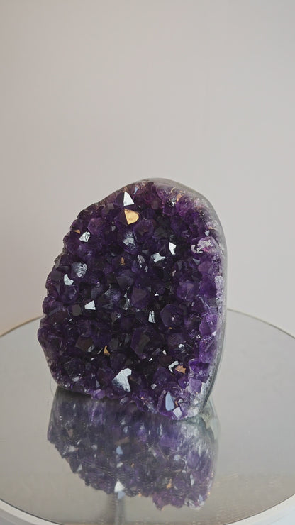 Cut-Base Amethyst Cluster from Uruguay Top Quality - 0.79 kg