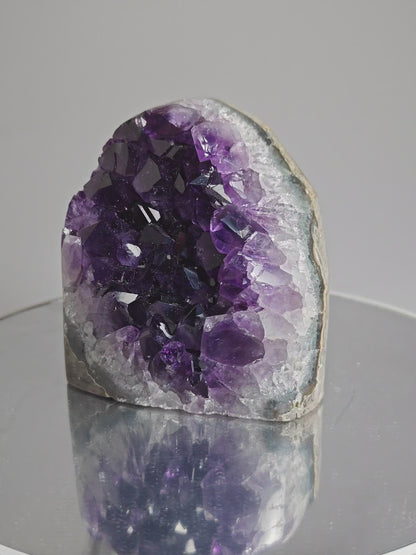 Cut-Base Amethyst Cluster from Uruguay Top Quality - 0.8 kg