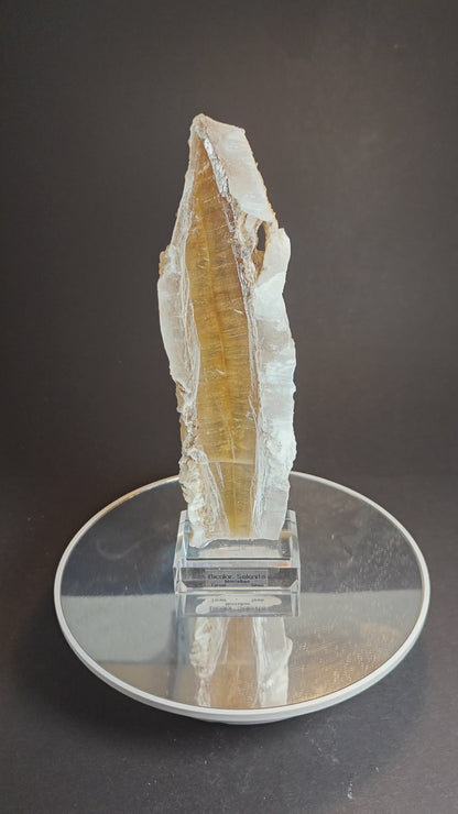 Bicolor Selenite Specimen from Spain