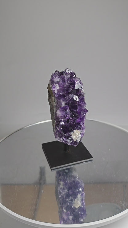 Brazilian Amethyst Cluster on Base