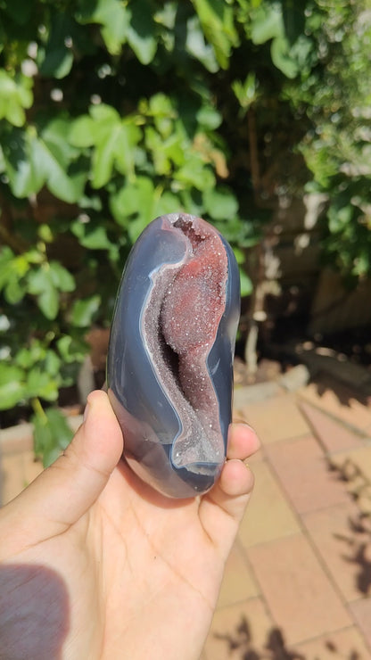 Uruguayan Agate 11 x 7 x 4 cm 0.524 kg