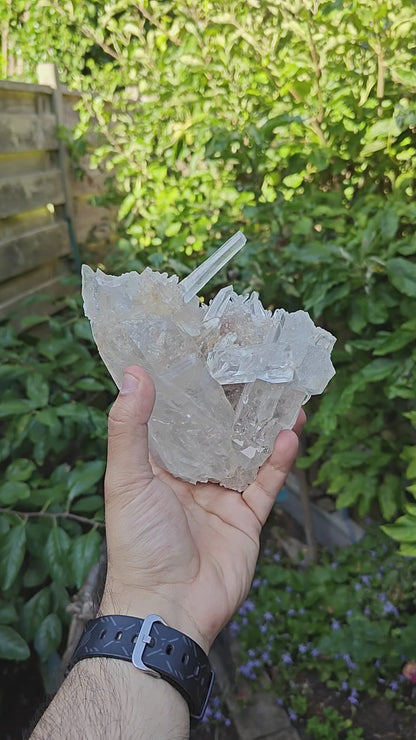 Quartz Crystal Cluster 16 x 13 x 11 cm 1.100 kg